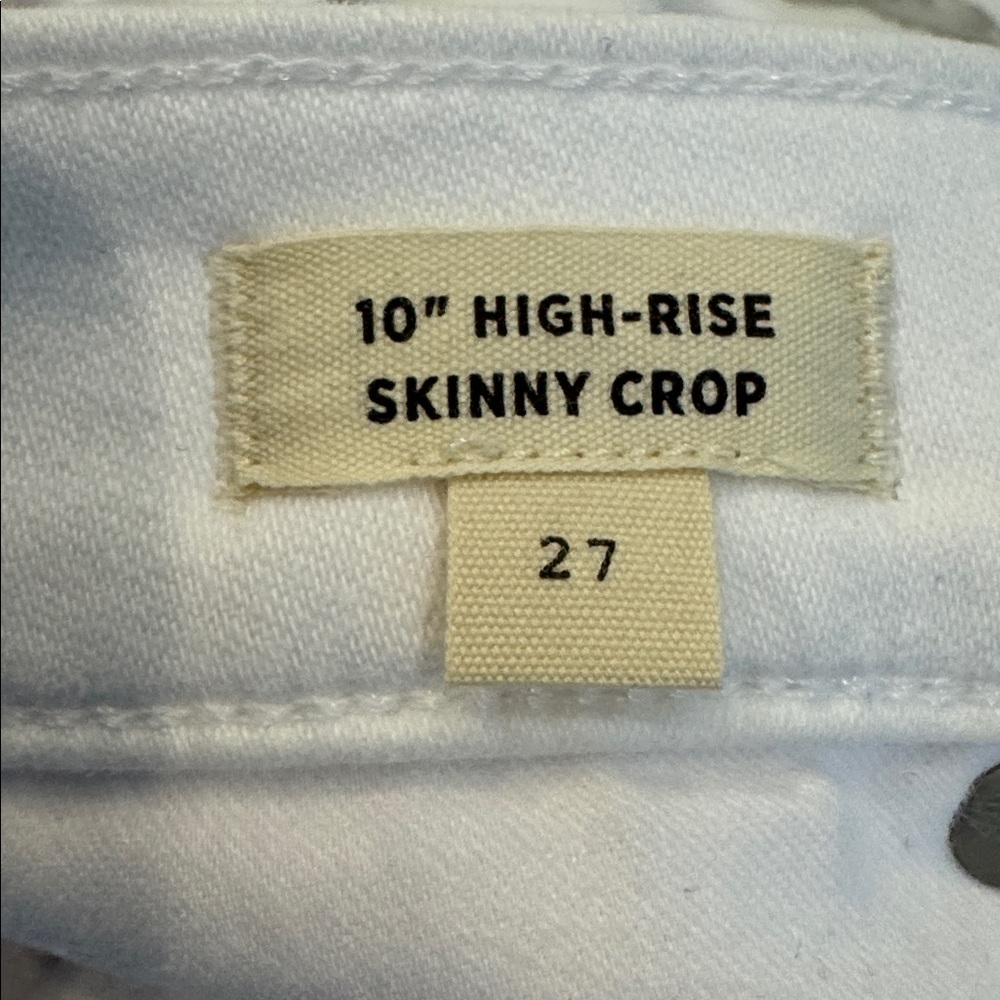 Madewell White High Rise Women Jeans - Picture 4 of 4